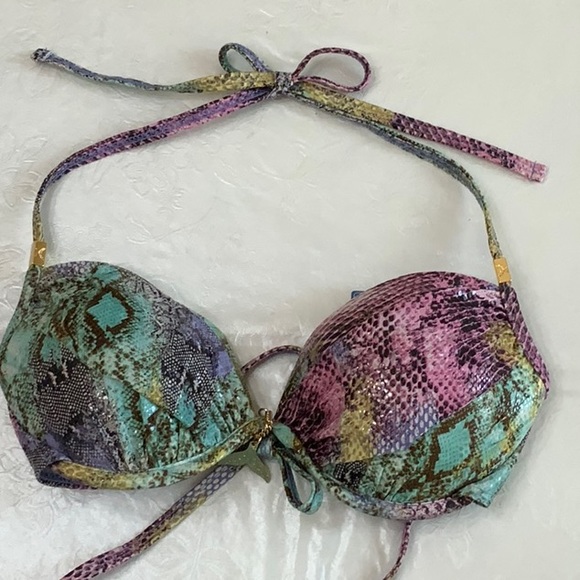 Lisa Blue RAINBOW SERPENT bikini - multi (#24) - Picture 4 of 14